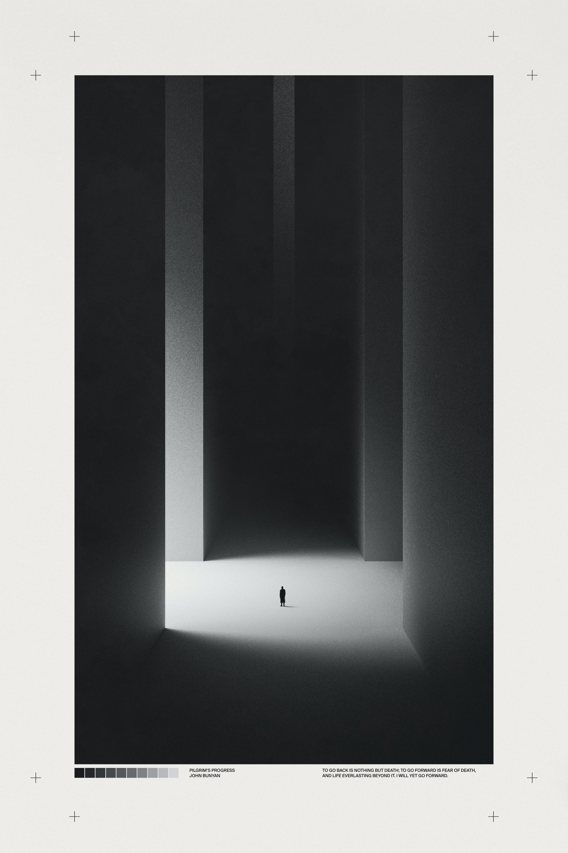 Pilgrim Going Forward poster by Xtian Miller via SIGNAL A